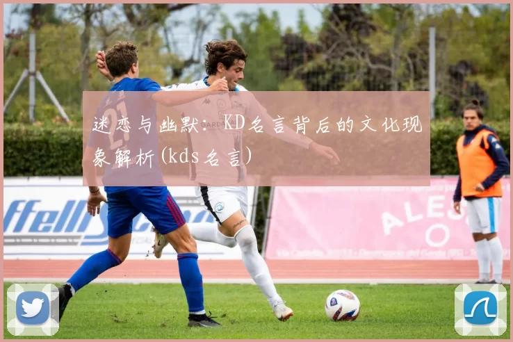 迷恋与幽默：KD名言背后的文化现象解析(kds名言)